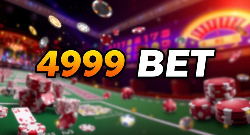 4999BET casino online gaming interface